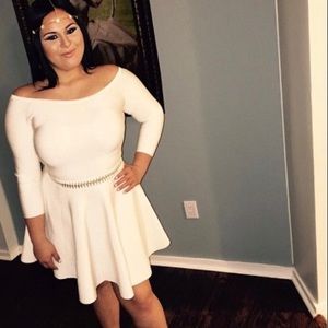 Marciano by Guess Cream Dress Large